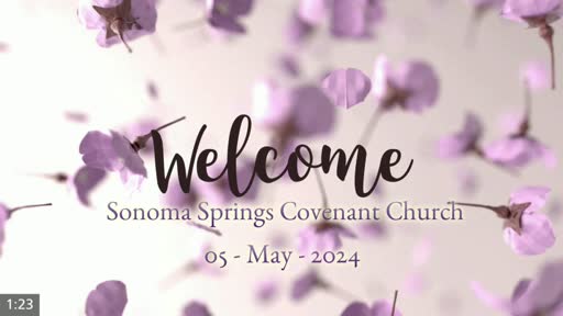 05-May-24:  Pastor Chuck teaches "David's World" -  Reading:  1 Samuel 8: to Samuel 15: