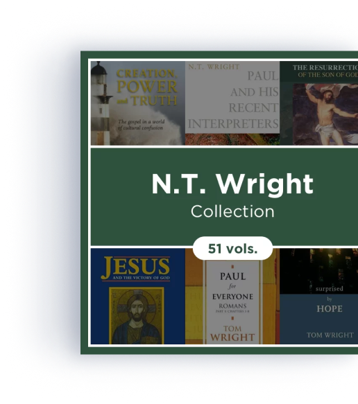 The N.T. Wright Collection (51 vols.)