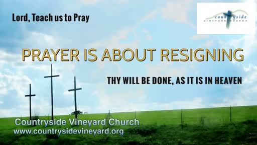 Prayer is about REQUESTING