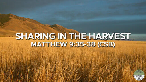 Sharing in the Harvest - Morning Worship Service - 7/7/2024