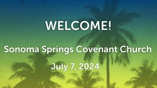 07-Jul-24:  Pastor Chuck teaches "Spiritual Lessons from a Caveman" -  Reading:  1 Samuel 22