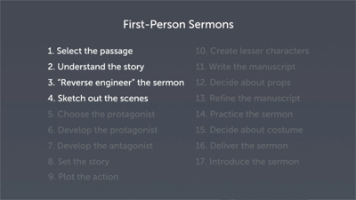 First-Person Sermons—Part Four: Preach without a Manuscript