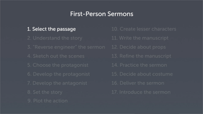 First-Person Sermons—Part Three: Avoiding Plot Errors