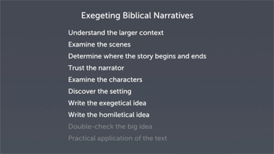Write the Homiletical Idea and Double-Check Your Big Idea