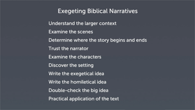 Practical Application of the Text