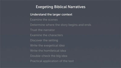 Trust the Narrator