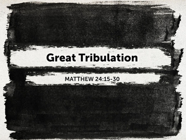 Great Tribulation - Pastoer David Kanski - 07/14/24