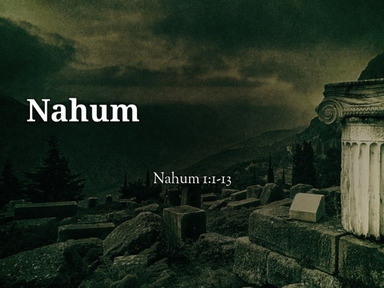 Nahum - Tom McDonnell - 7/28/24