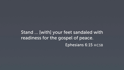 The Shoes and the Shield (Eph 6:15–16)