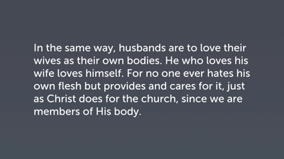 The Profound Mystery (Eph 5:28–33)