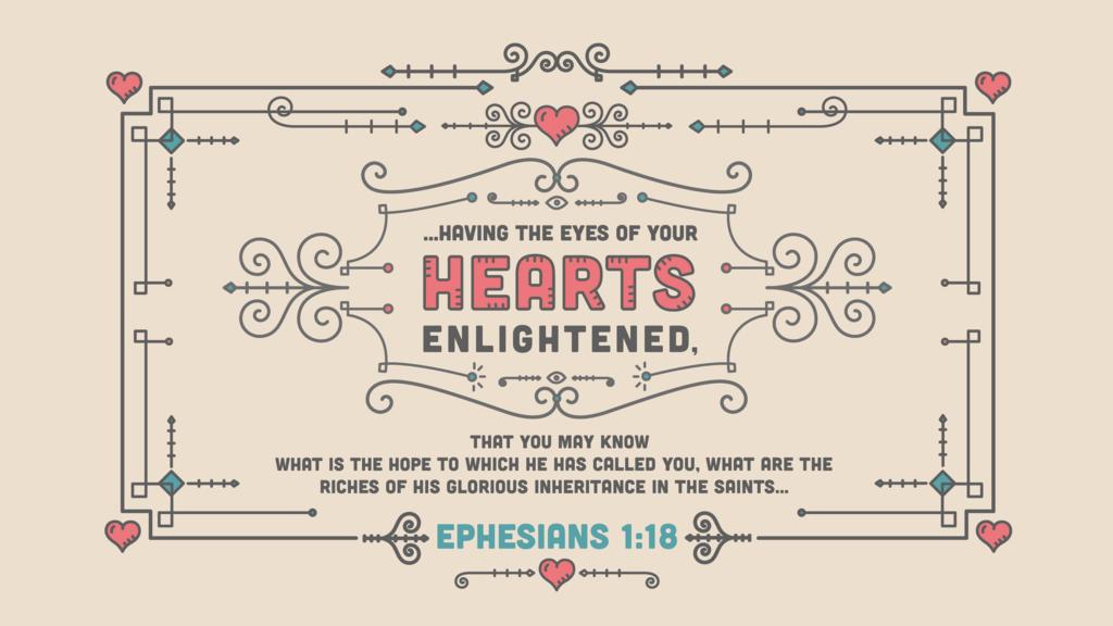 Ephesians 1:18 large preview