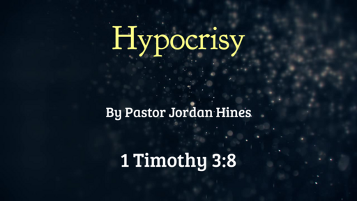 Hypocrisy