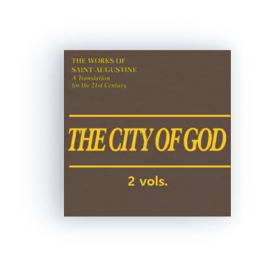 The City of God, 2 vols. (The Works of Saint Augustine: A Translation for the 21st Century)     