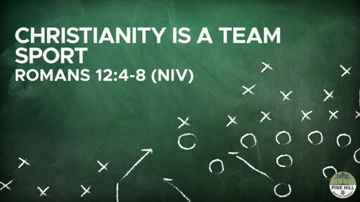 Christianity is a Team Sport