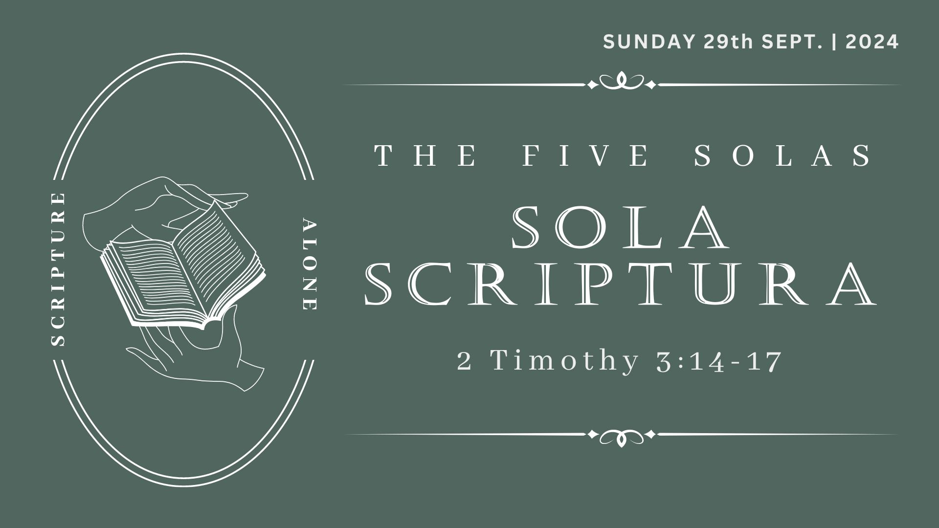 Sola Scriptura