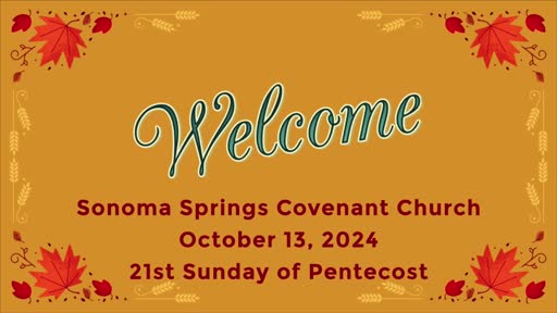 13-Oct-24:  Pastor Chuck teaches "Finally United" -  Reading:  2 Samuel 5