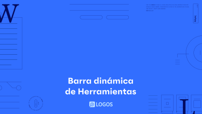 Barra dinámica de Herramientas