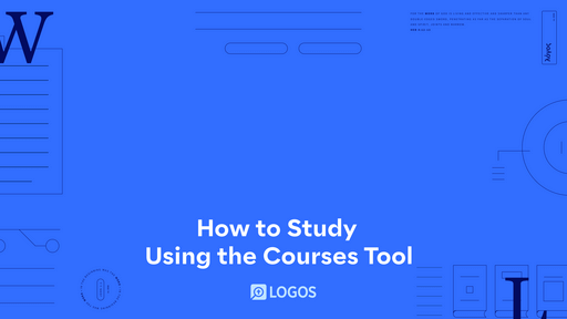 How to Study Using the Courses Tool