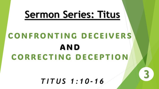 November 3, 2024 (Pastor Mason)