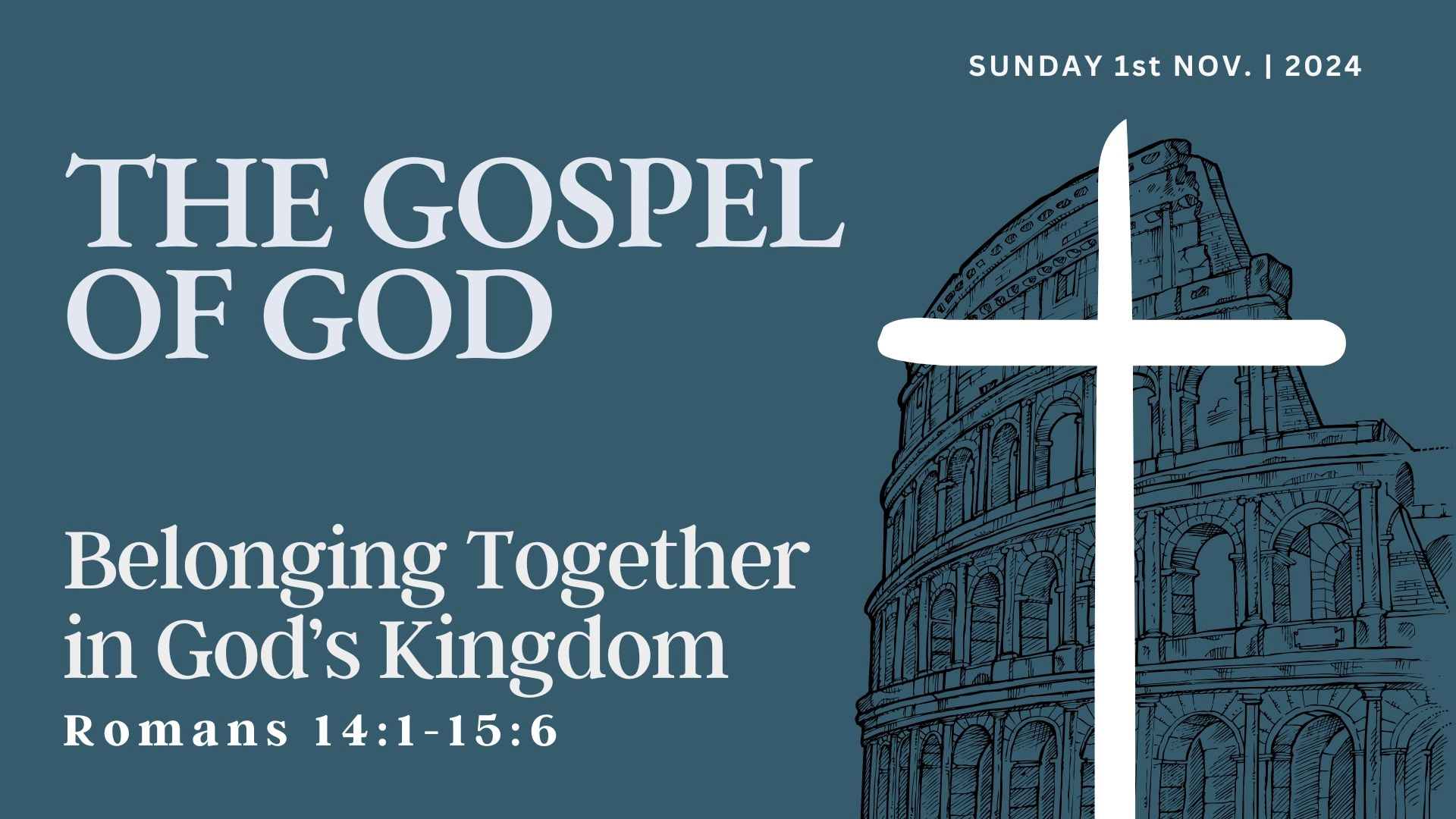 Belonging Together in God's Kingdom