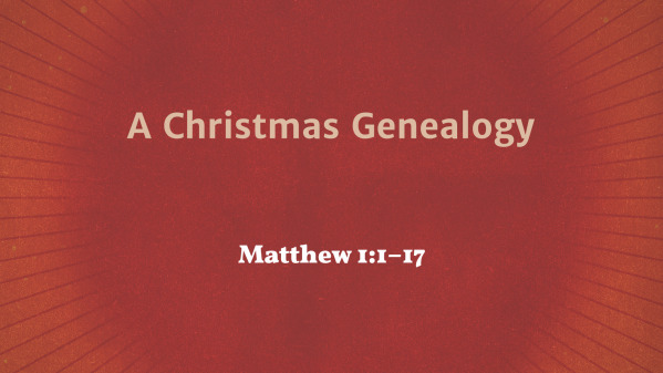 A Christmas Genealogy