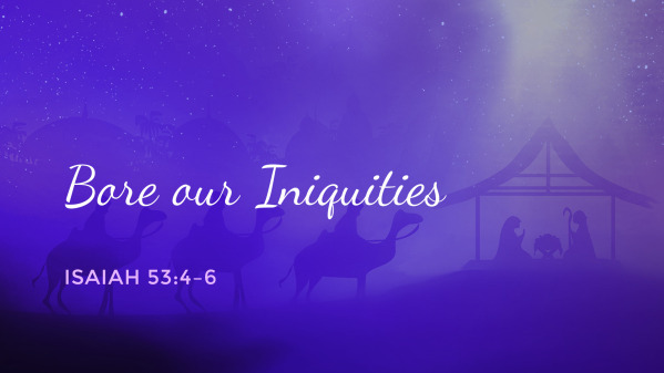 Bore our Iniquities