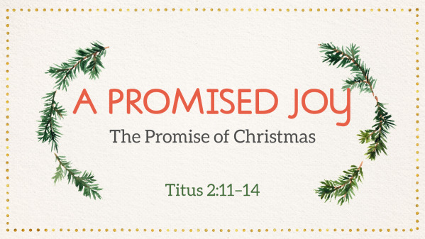 A Promised Joy