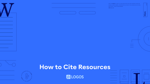 How to Cite Resources