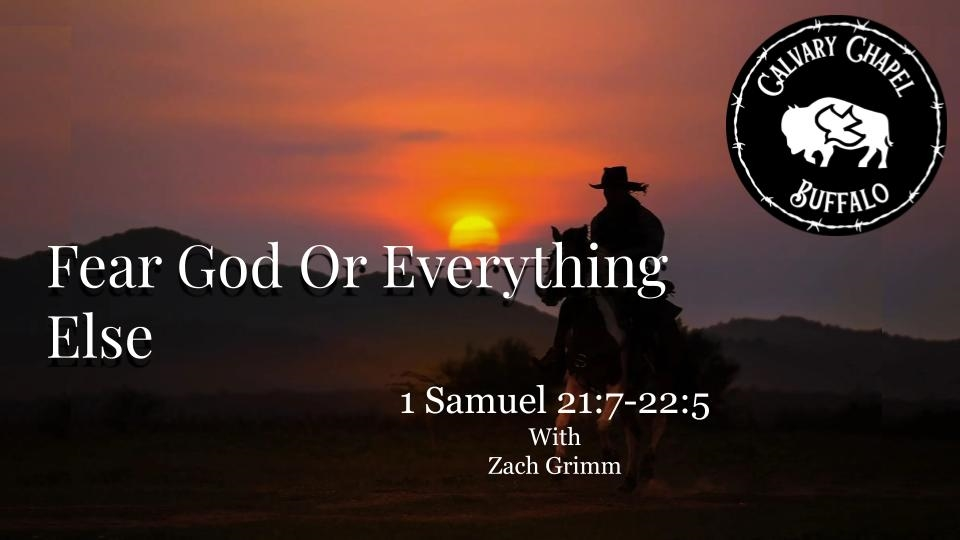 Fear God Or Everything Else