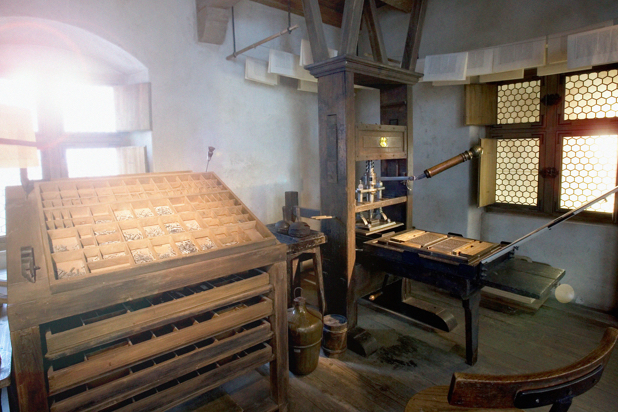 Gutenberg's printing press