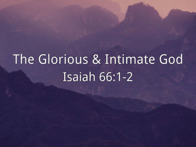 2.23.25 - The Glorious and Intimate God - Jon Haley 