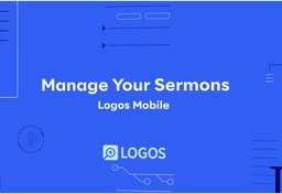 Sermon Manager Ipad