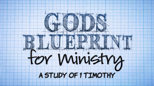 God's Blueprint for Ministry