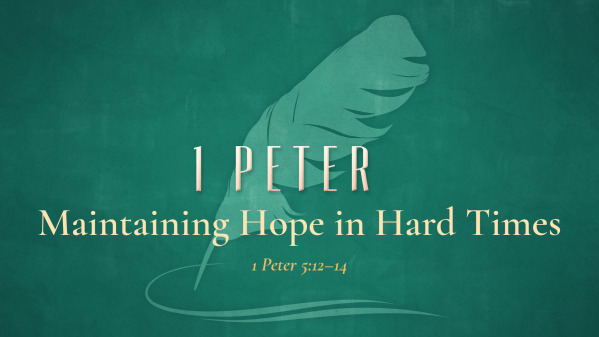 Maintaining Hope in Hard Times
