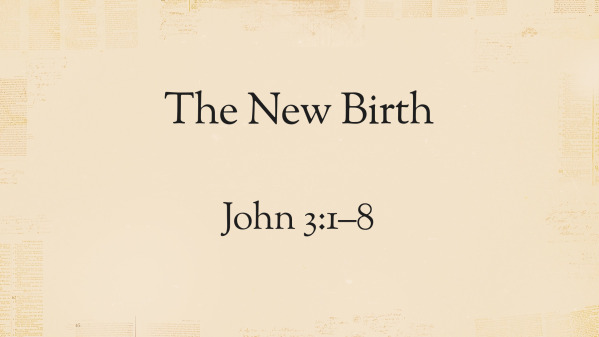 The New Birth