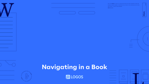 Navigating in a Book