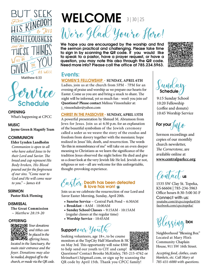 20250330SM Bulletin