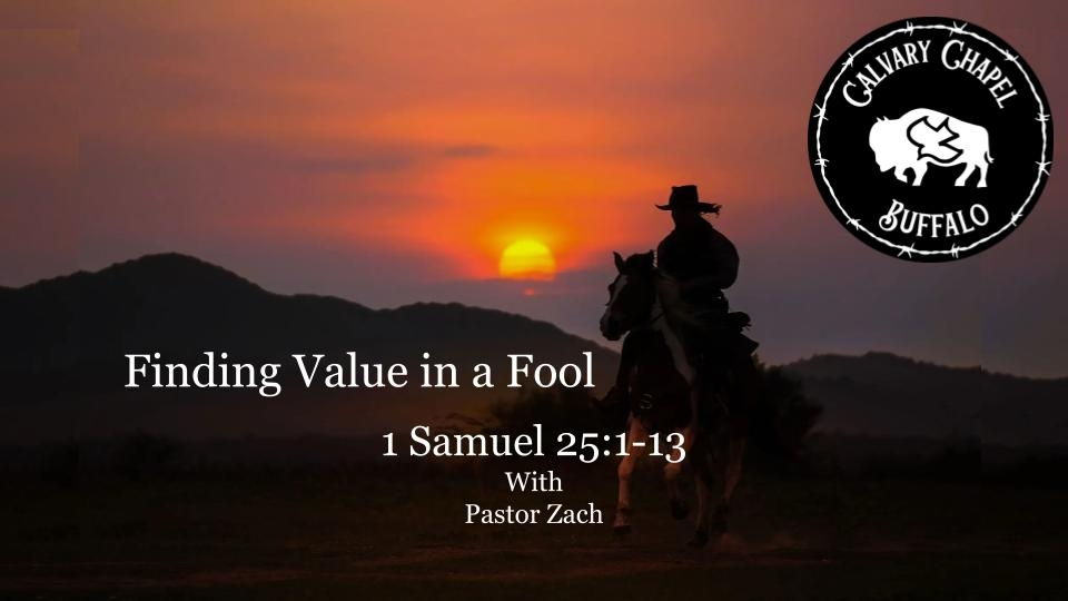 Finding Value In A Fool
