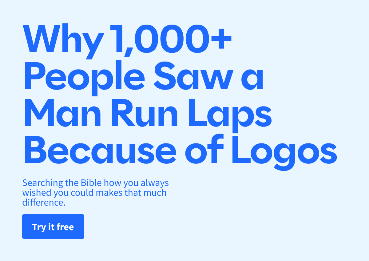 Why 1,000+ People Saw a Man Run Laps Because of Logos