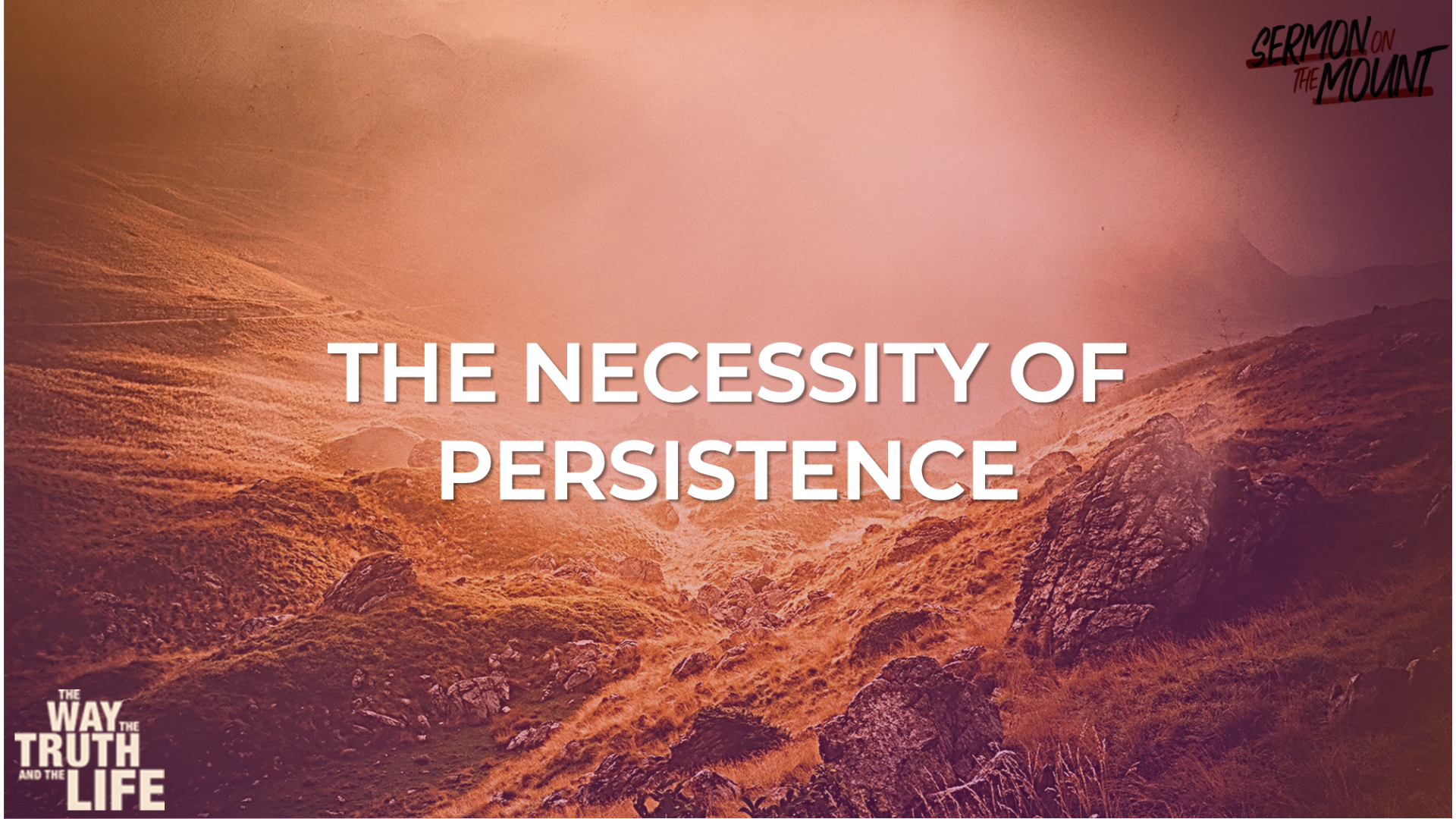 The Necessity of Persistence