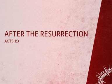 After The Resurrection - Dave Hyde - 4.27.25