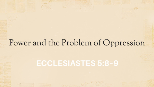 Power and the Problem of Oppression