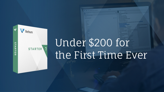 Get Verbum for under $200