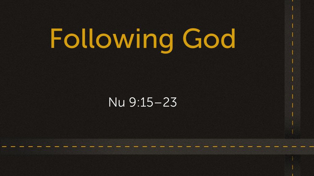 Following God