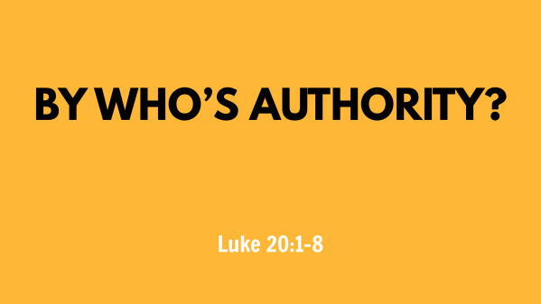 By Who’s Authority?