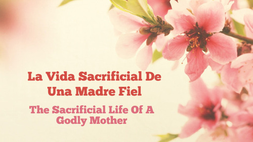 El Sacrificio De Una Madre