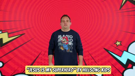 Jesus Is My Superhero