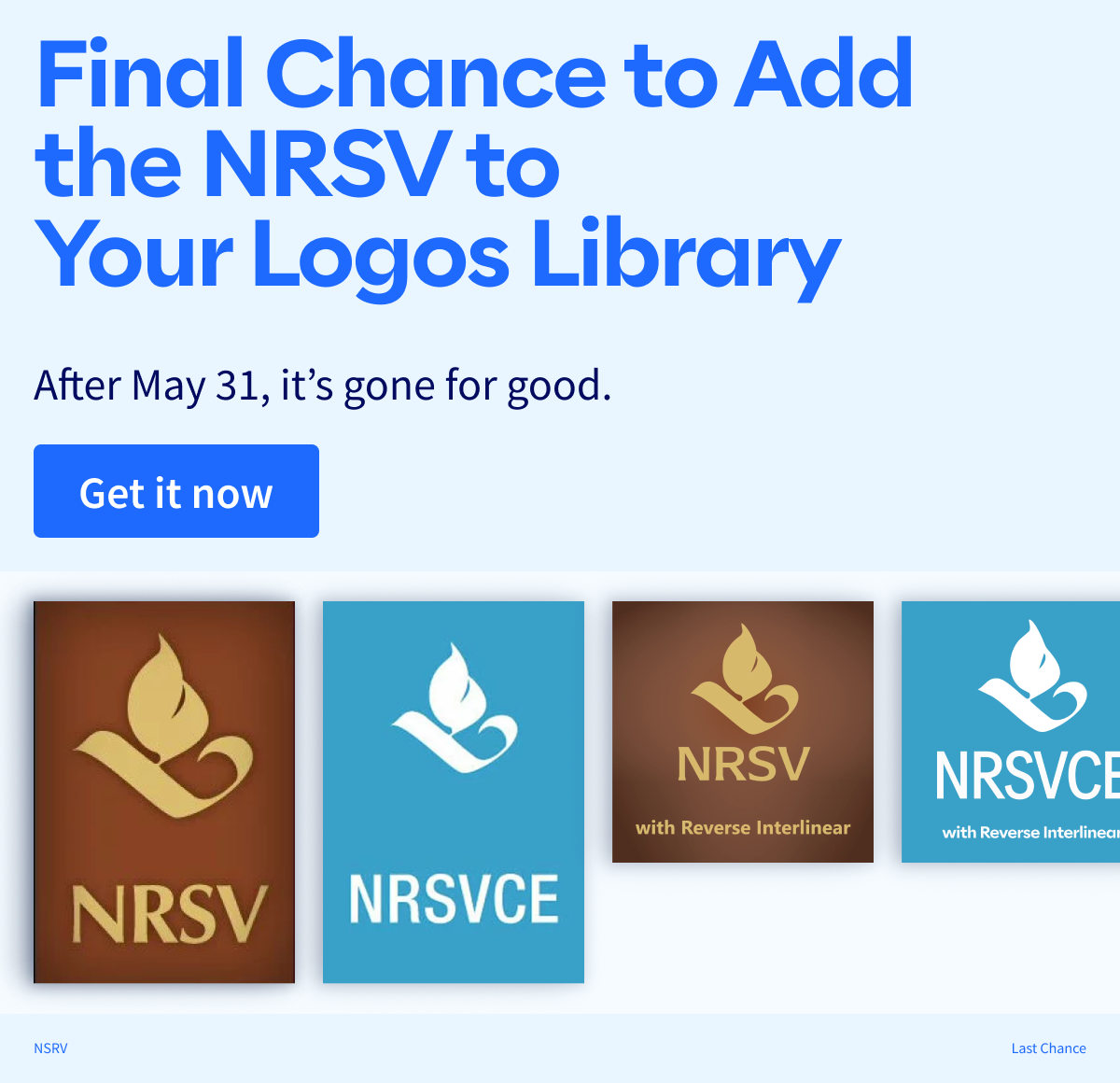 Final Chance to Own a Beloved Classic