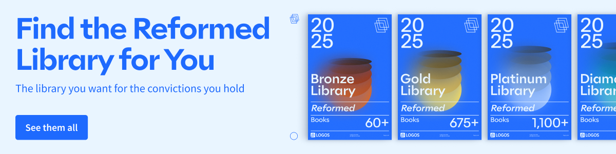 Find the Reformed Library for You. The library you want for the convictions you hold. See them all. 