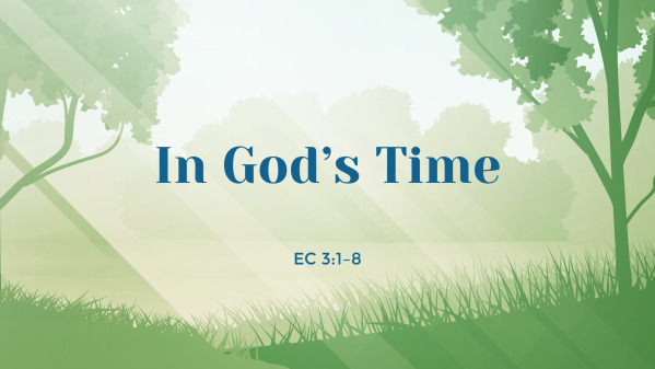 In God's Time